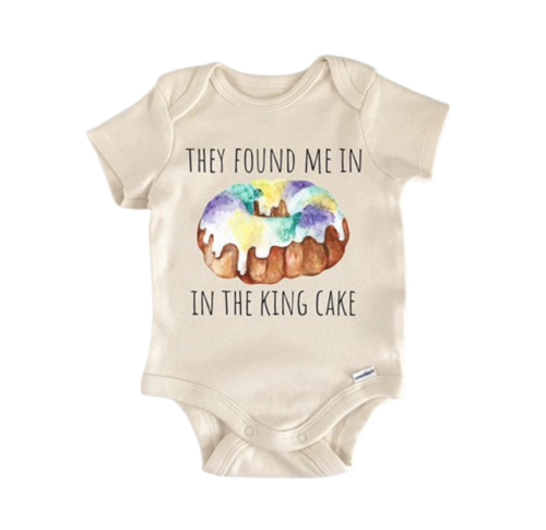 Mardi Gras New Orleans King Cake - Baby Boy Girl Clothes Infant