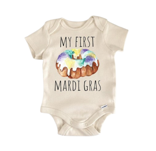 Mardi Gras New Orleans King Cake - Baby Boy Girl Clothes Infant