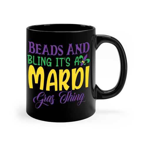 beads and bling its a mardi gras thing 86#- mardi gras-Mug / Coffee