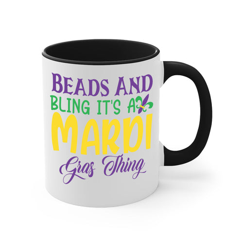 beads and bling its a mardi gras thing 86#- mardi gras-Mug / Coffee