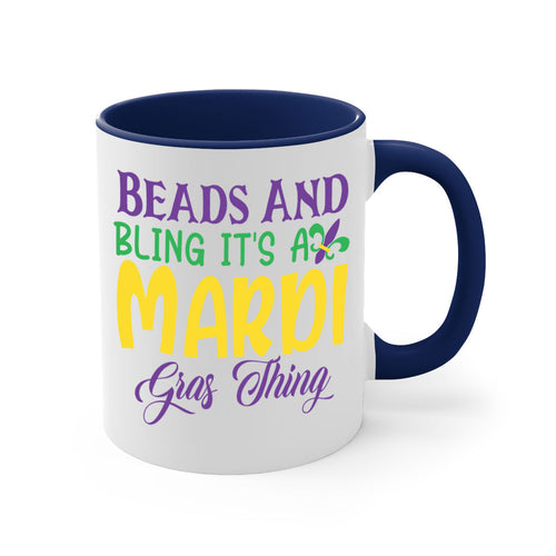 beads and bling its a mardi gras thing 86#- mardi gras-Mug / Coffee