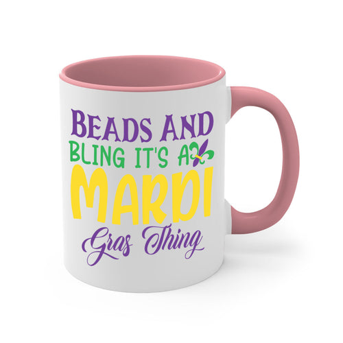 beads and bling its a mardi gras thing 86#- mardi gras-Mug / Coffee