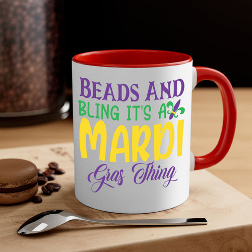 beads and bling its a mardi gras thing 86#- mardi gras-Mug / Coffee