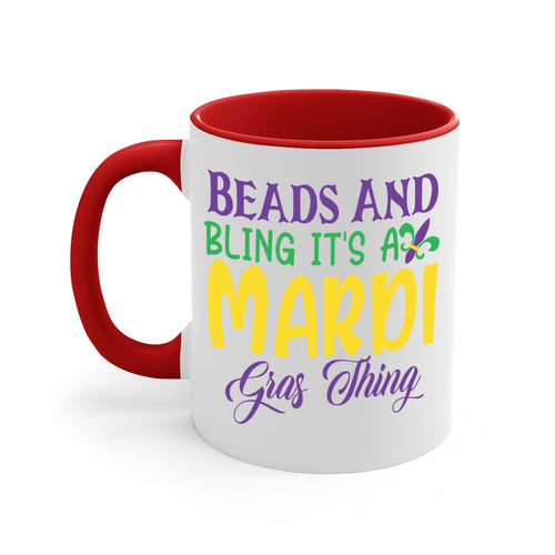 beads and bling its a mardi gras thing 86#- mardi gras-Mug / Coffee