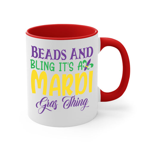 beads and bling its a mardi gras thing 86#- mardi gras-Mug / Coffee