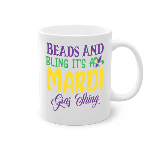 beads and bling its a mardi gras thing 86#- mardi gras-Mug / Coffee
