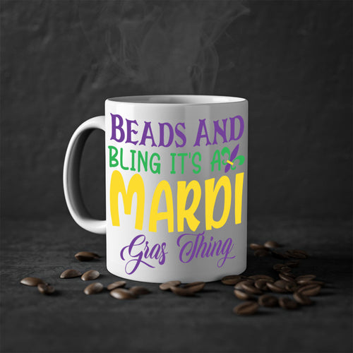 beads and bling its a mardi gras thing 86#- mardi gras-Mug / Coffee